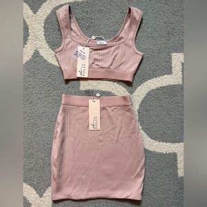 Oh Polly 2 piece body con set NWT